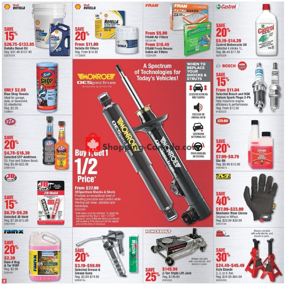 PartSource flyer from Friday May 10, 2019 to Wednesday May 22, 2019 - page 2