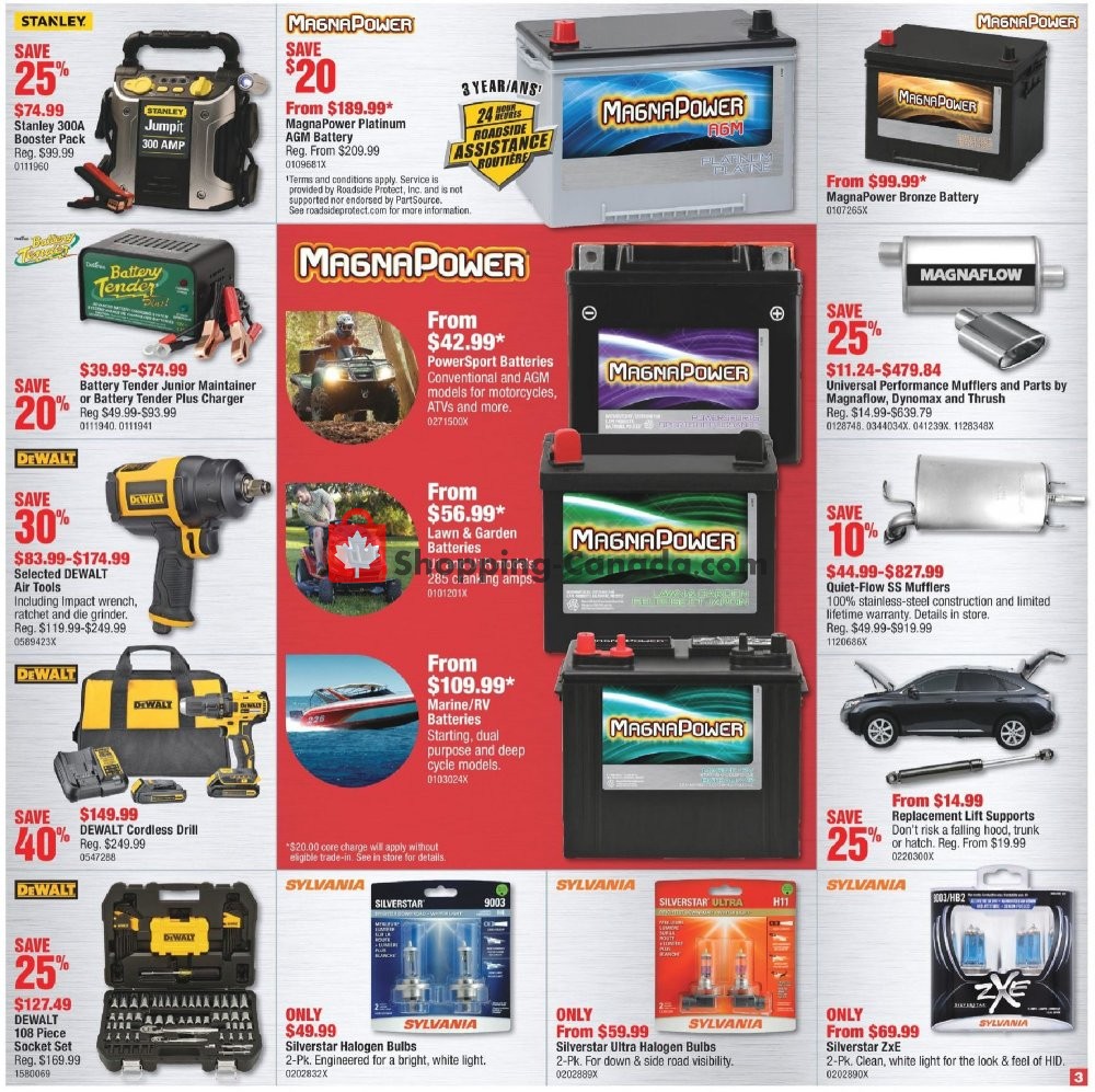 PartSource flyer from Friday May 10, 2019 to Wednesday May 22, 2019 - page 3