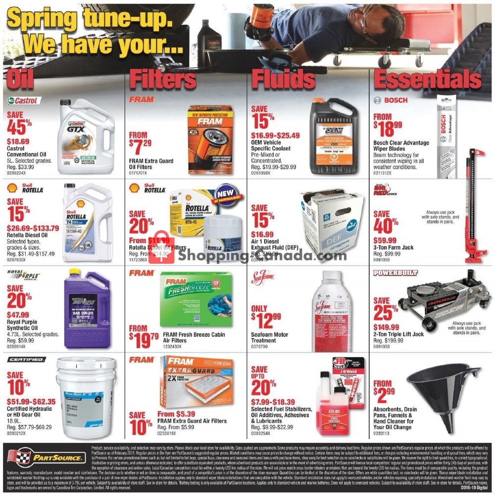 PartSource flyer from Friday April 12, 2019 to Wednesday April 24, 2019 - page 2