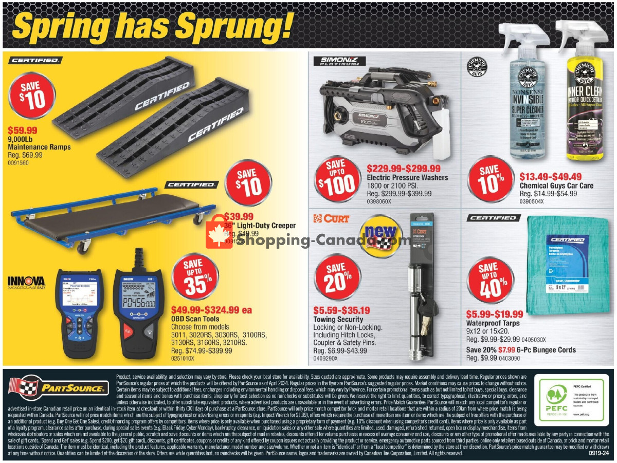 PartSource flyer from Friday May 3, 2024 to Wednesday May 15, 2024 - page 4