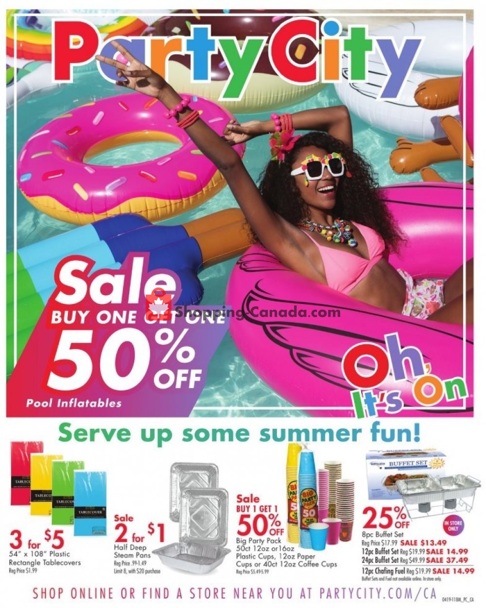 Party City flyer from Monday May 13, 2019 to Tuesday May 21, 2019 - page 1
