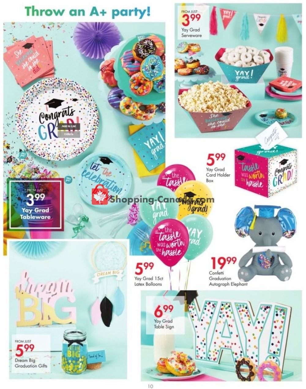 Party City flyer from Monday May 13, 2019 to Tuesday May 21, 2019 - page 10