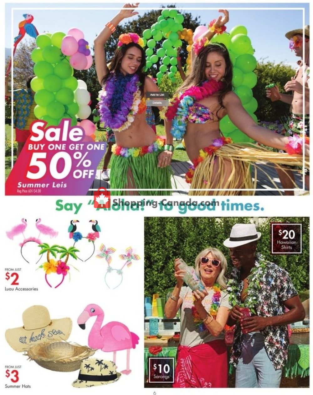 Party City flyer from Monday May 13, 2019 to Tuesday May 21, 2019 - page 6