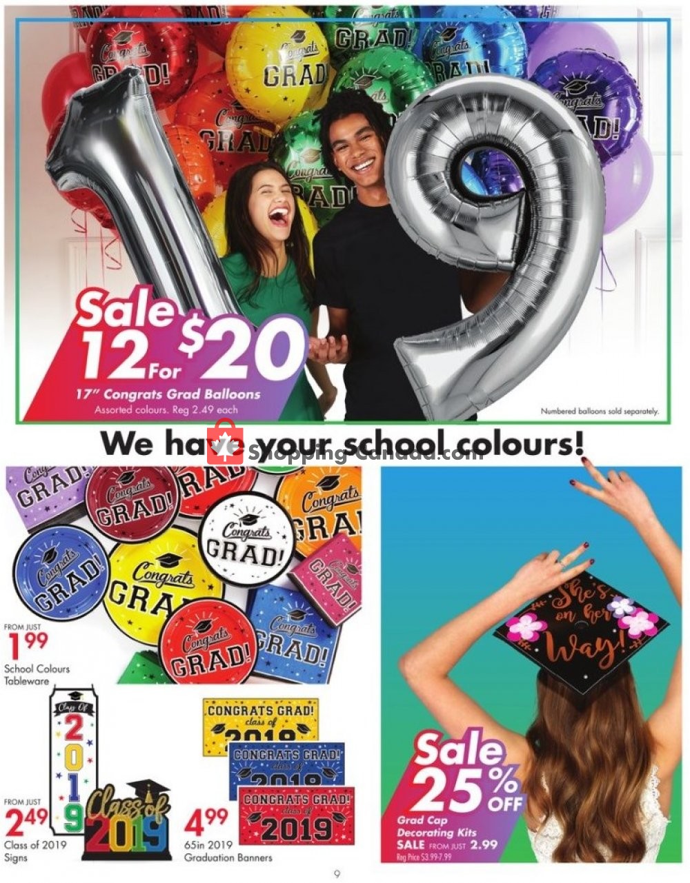 Party City flyer from Monday May 13, 2019 to Tuesday May 21, 2019 - page 9