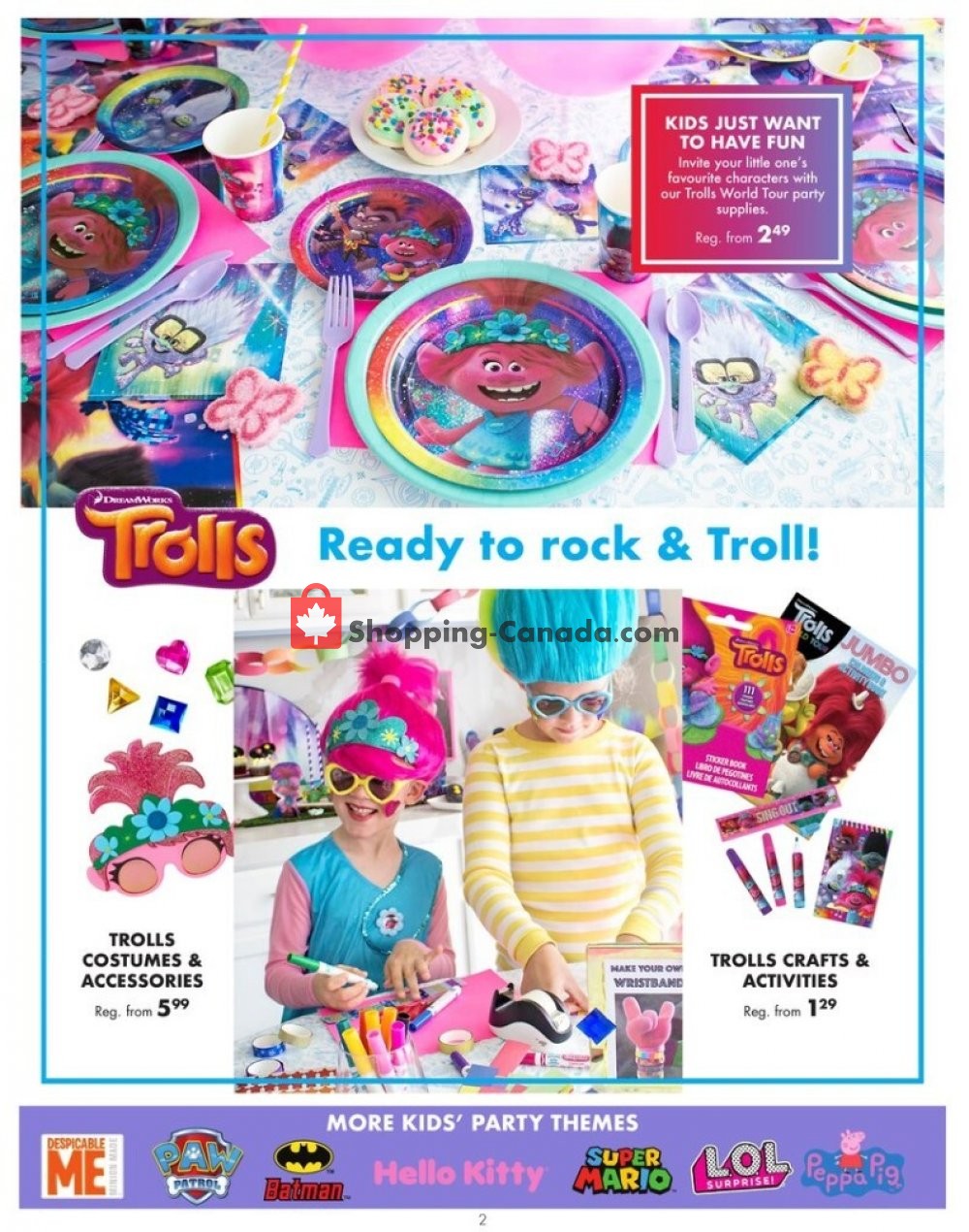 Party City flyer from Friday August 7, 2020 to Thursday August 13, 2020 - page 3