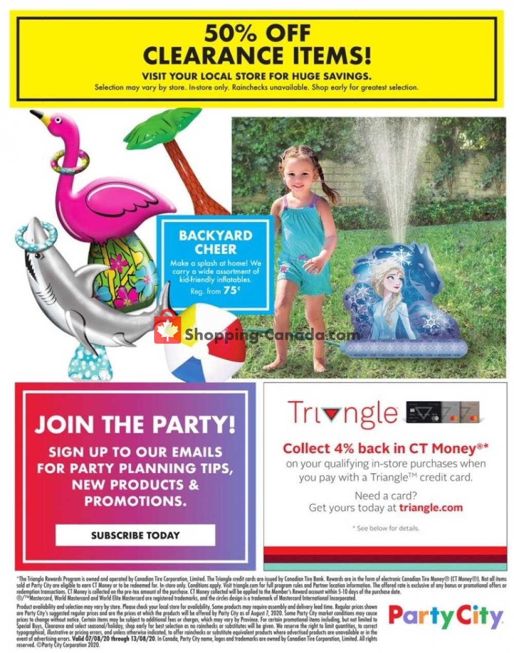 Party City flyer from Friday August 7, 2020 to Thursday August 13, 2020 - page 6