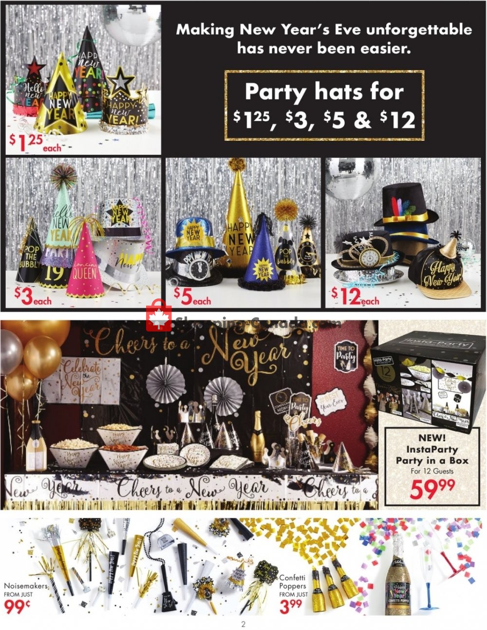 Party City flyer from Monday December 17, 2018 to Monday December 31, 2018 - page 2