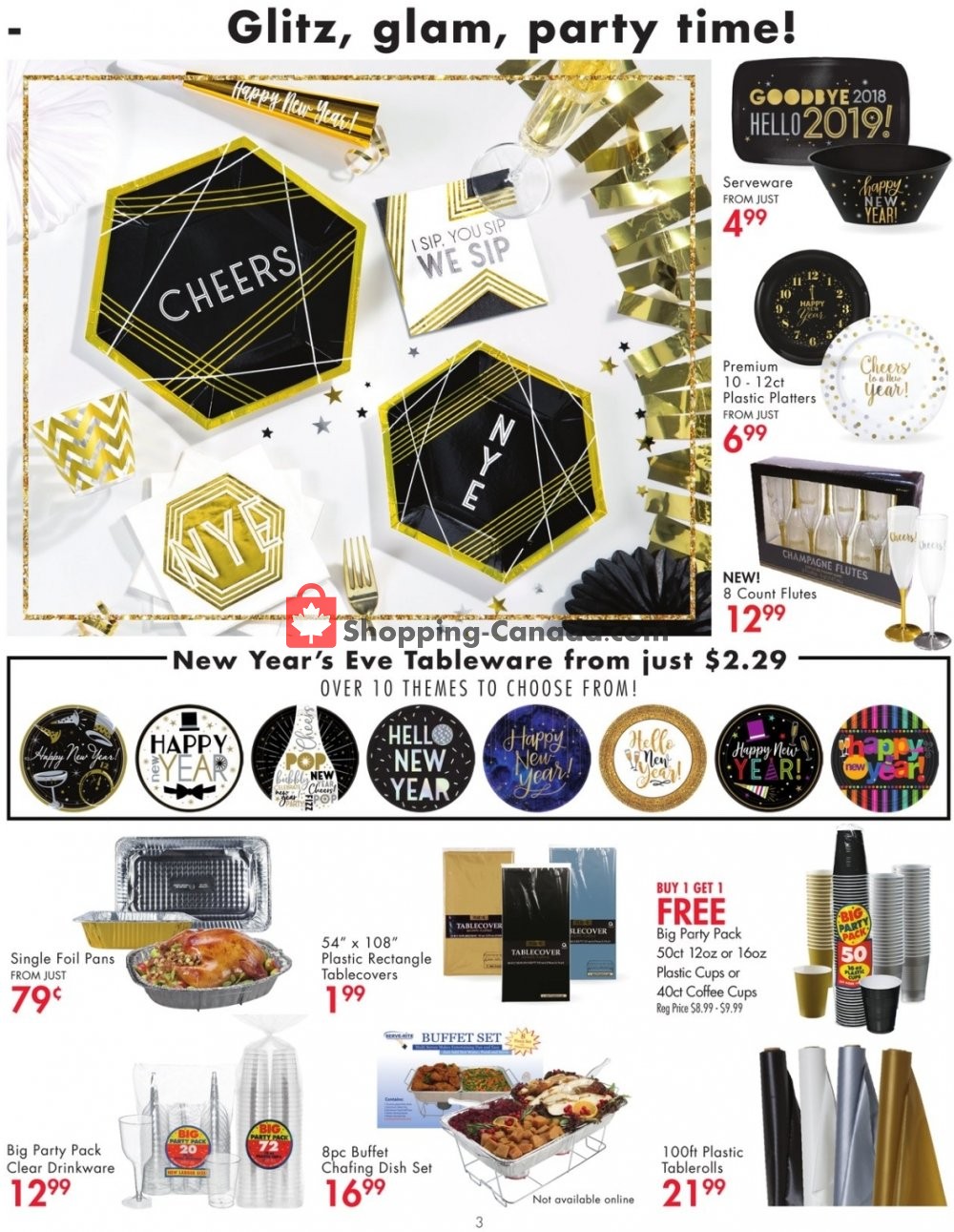 Party City flyer from Monday December 17, 2018 to Monday December 31, 2018 - page 3