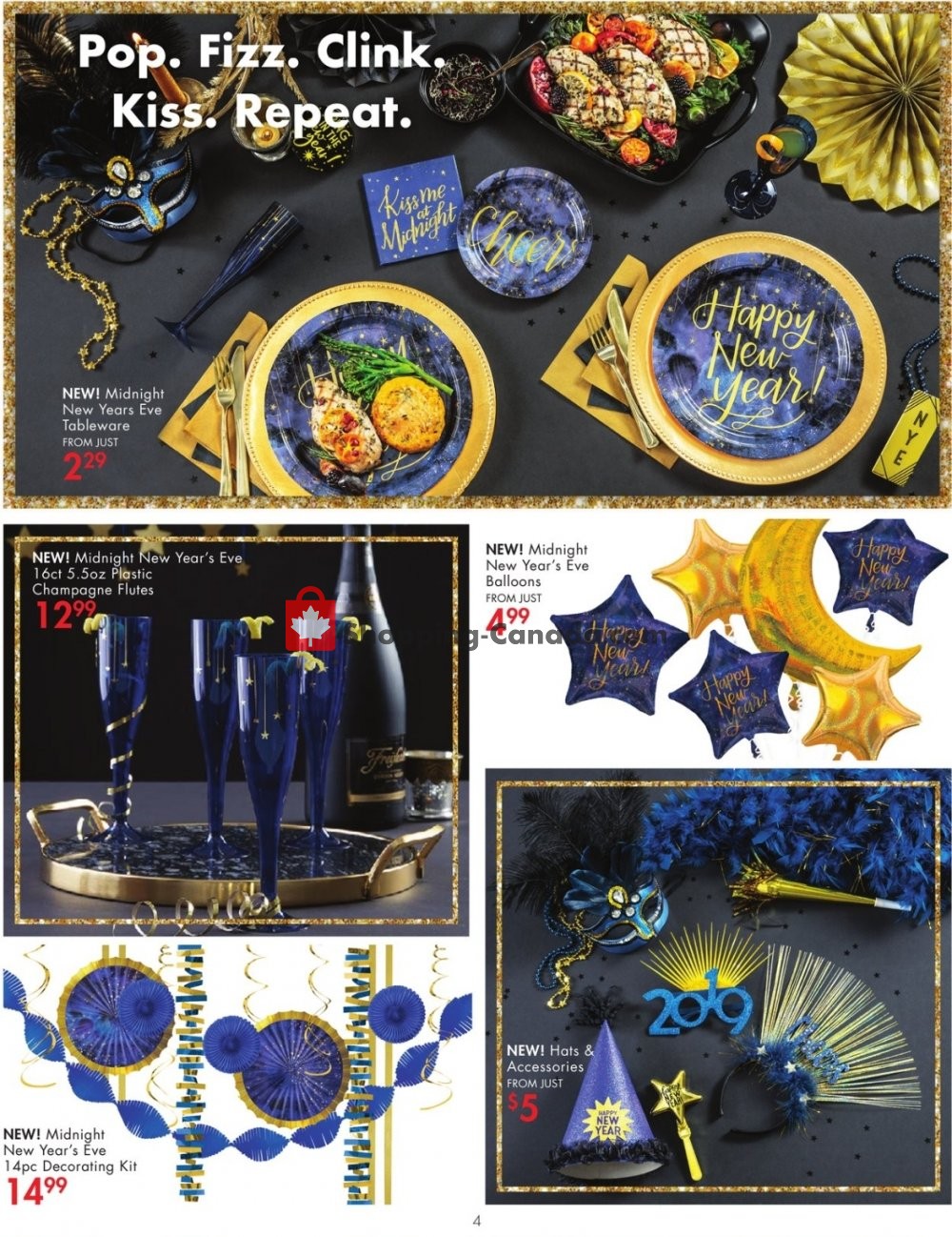 Party City flyer from Monday December 17, 2018 to Monday December 31, 2018 - page 4