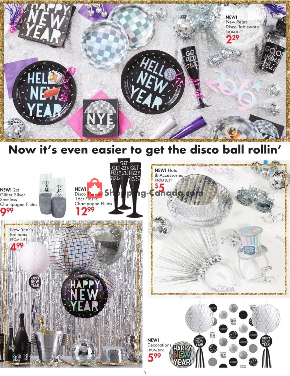 Party City flyer from Monday December 17, 2018 to Monday December 31, 2018 - page 5