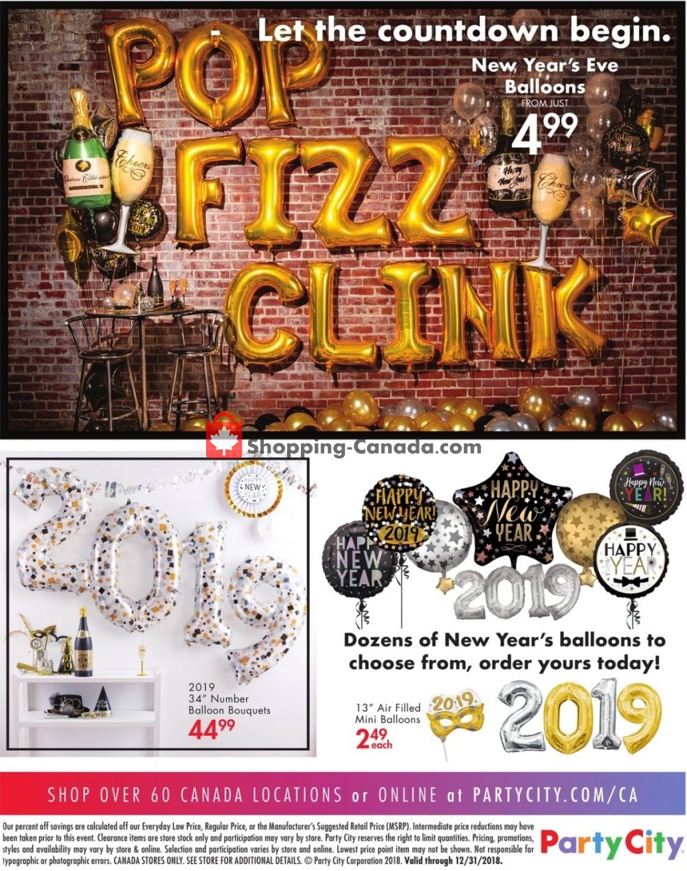 Party City flyer from Monday December 17, 2018 to Monday December 31, 2018 - page 6