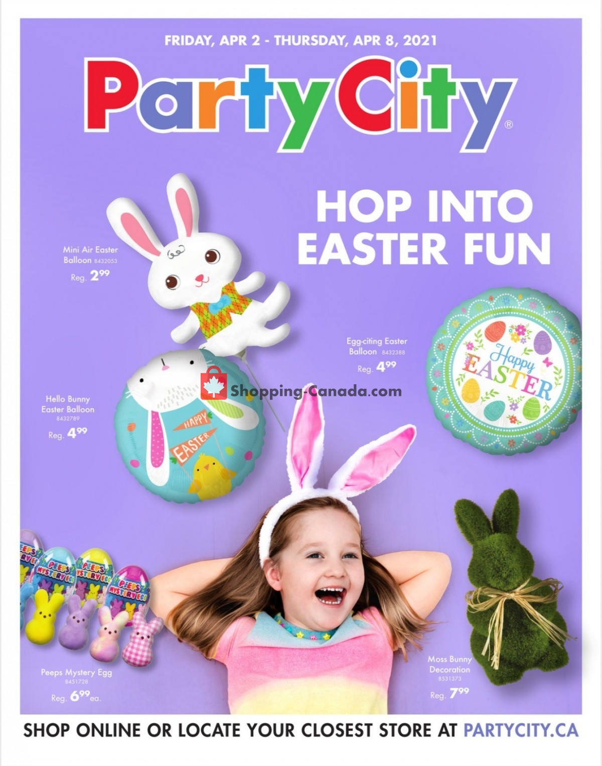 Party City flyer from Friday April 2, 2021 to Thursday April 8, 2021 - page 1
