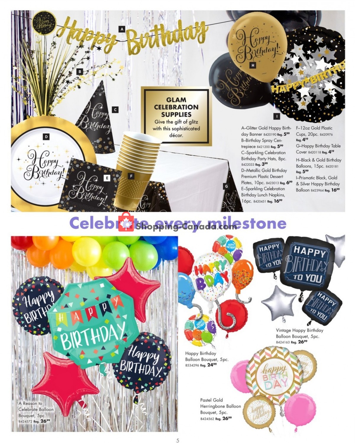 Party City flyer from Friday April 2, 2021 to Thursday April 8, 2021 - page 5
