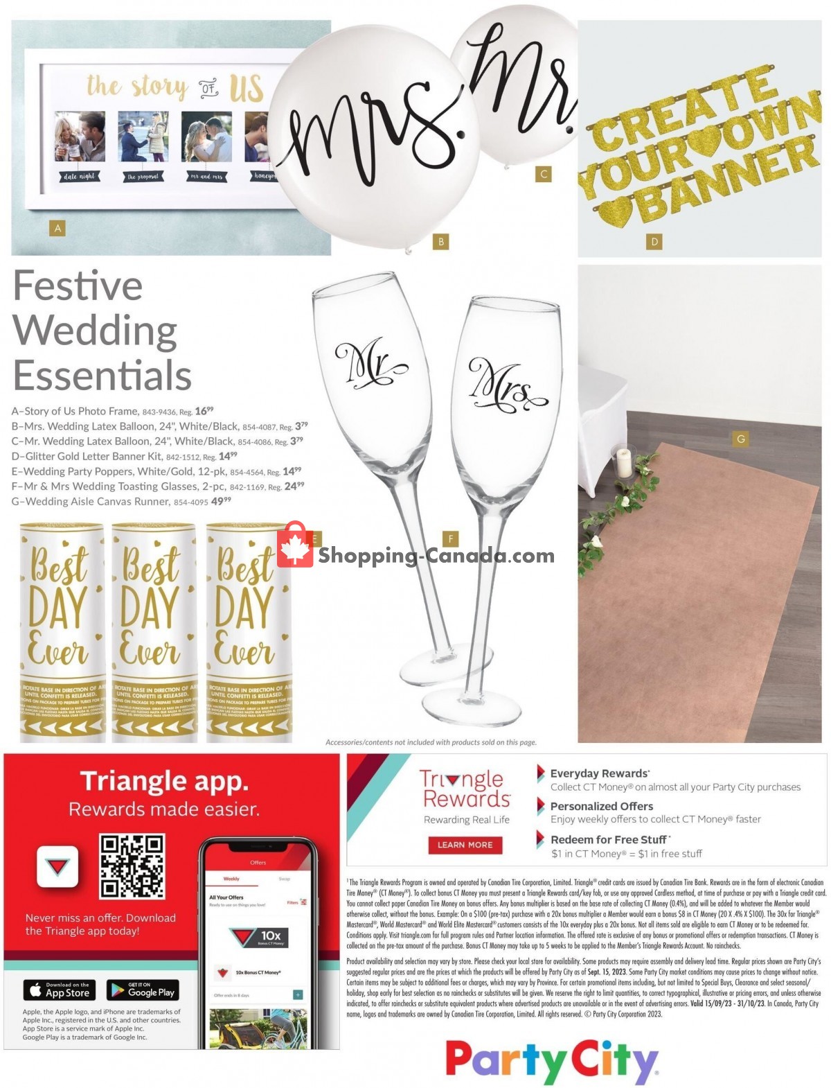 Party City flyer from Friday September 15, 2023 to Thursday February 1, 2024 - page 15