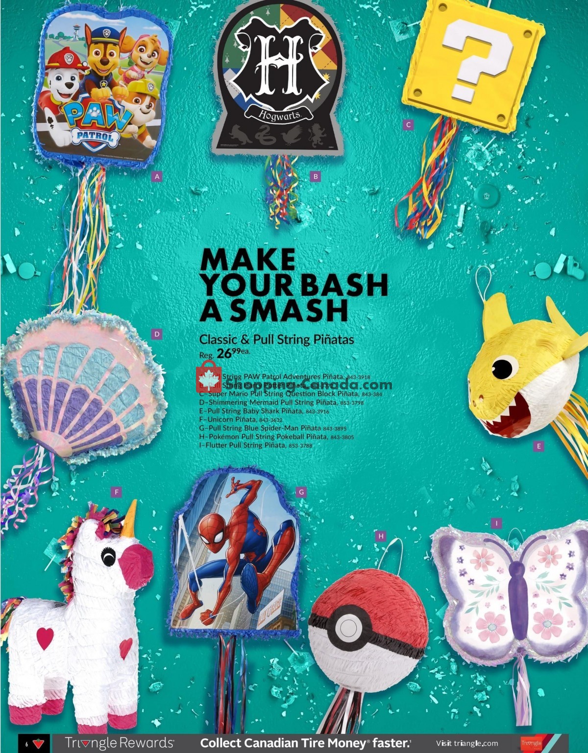 Party City flyer from Friday September 15, 2023 to Thursday February 1, 2024 - page 6