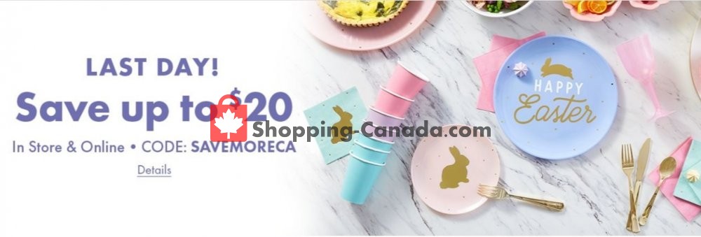 Party City flyer from Thursday April 18, 2019 to Wednesday April 24, 2019 - page 1