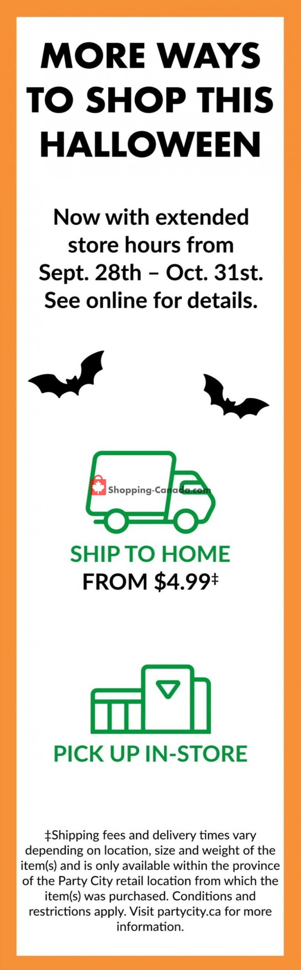Party City flyer from Friday October 16, 2020 to Thursday October 22, 2020 - page 3