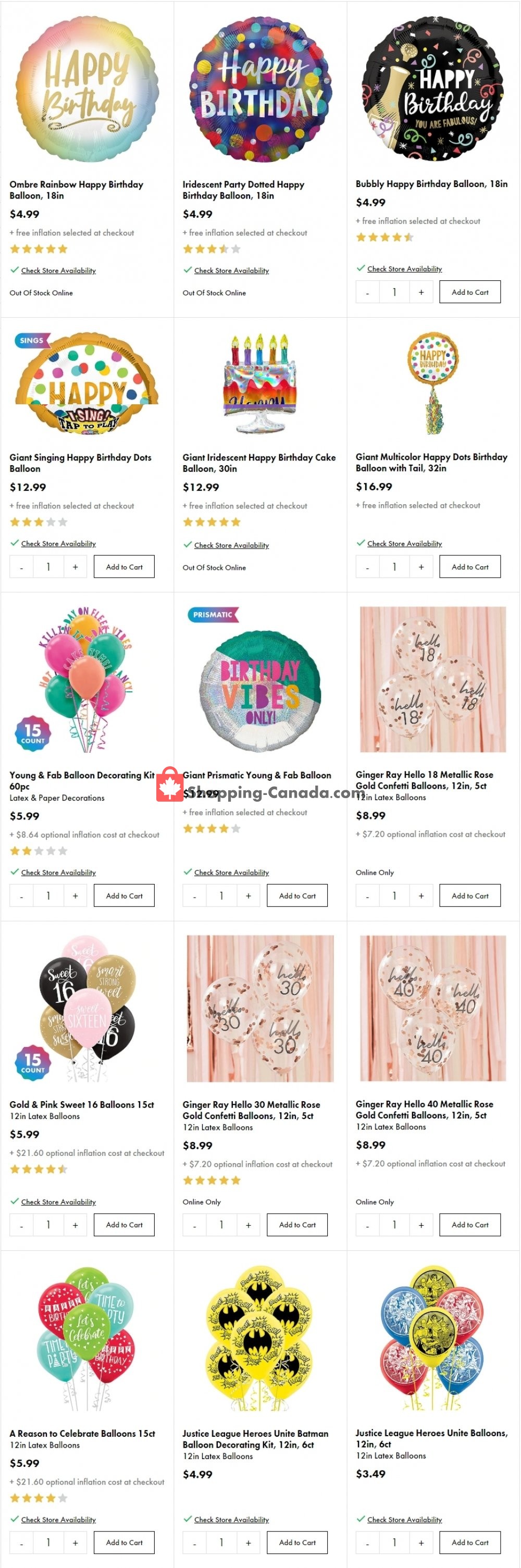 Party City flyer from Saturday August 1, 2020 to Friday August 7, 2020 - page 1