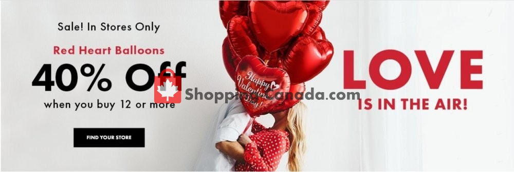 Party City flyer from Monday February 3, 2020 to Friday February 14, 2020 - page 1