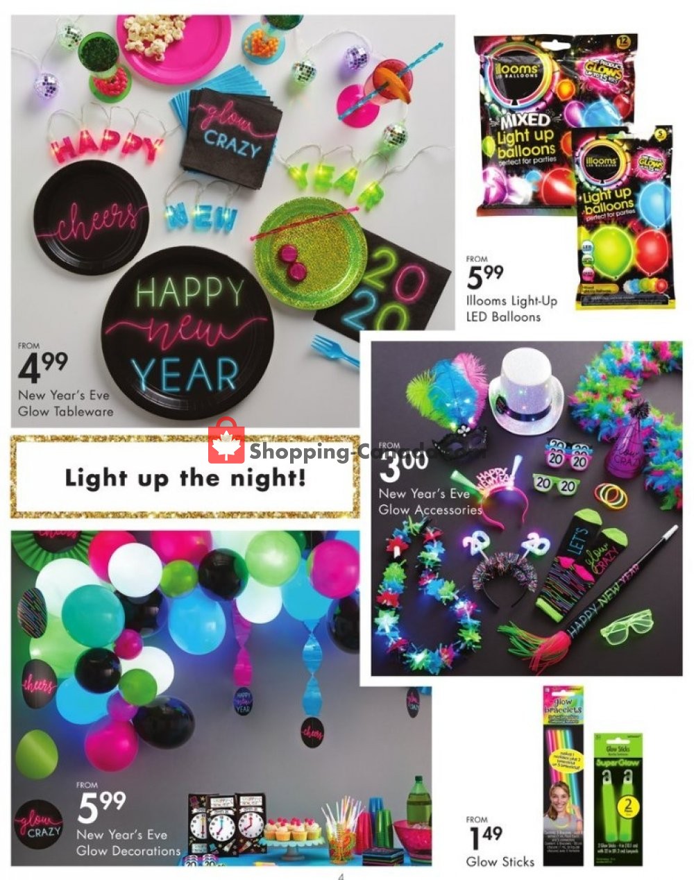 Party City flyer from Wednesday December 18, 2019 to Tuesday December 31, 2019 - page 4
