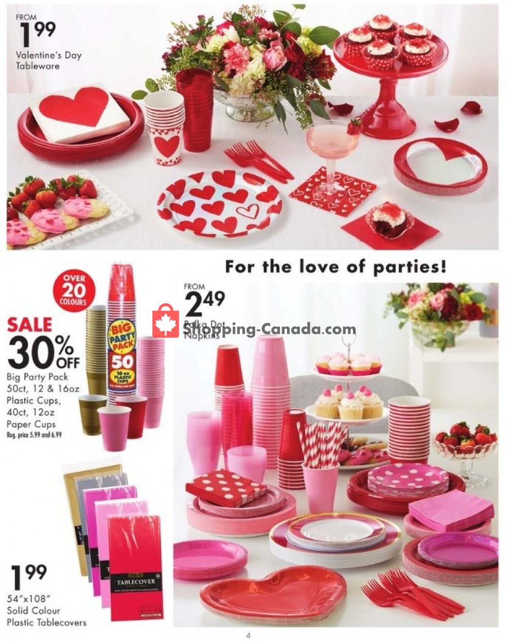 Party City flyer from Thursday January 23, 2020 to Friday February 14, 2020 - page 4