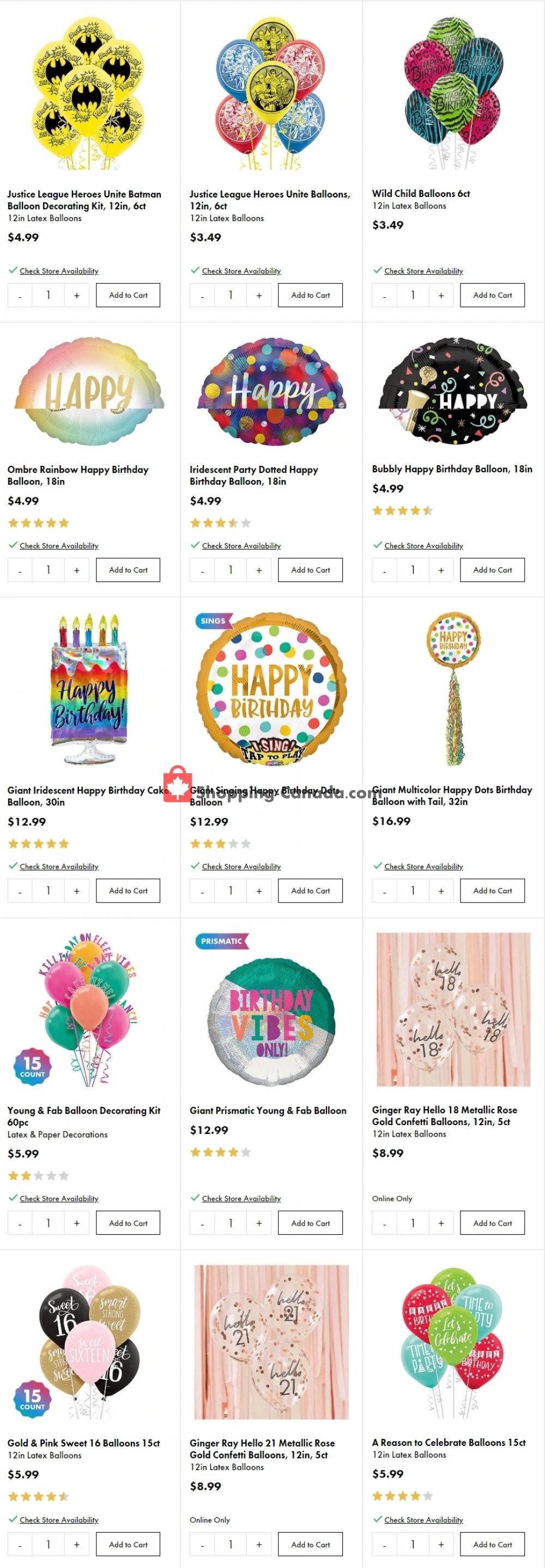 Party City flyer from Monday July 13, 2020 to Sunday July 19, 2020 - page 1