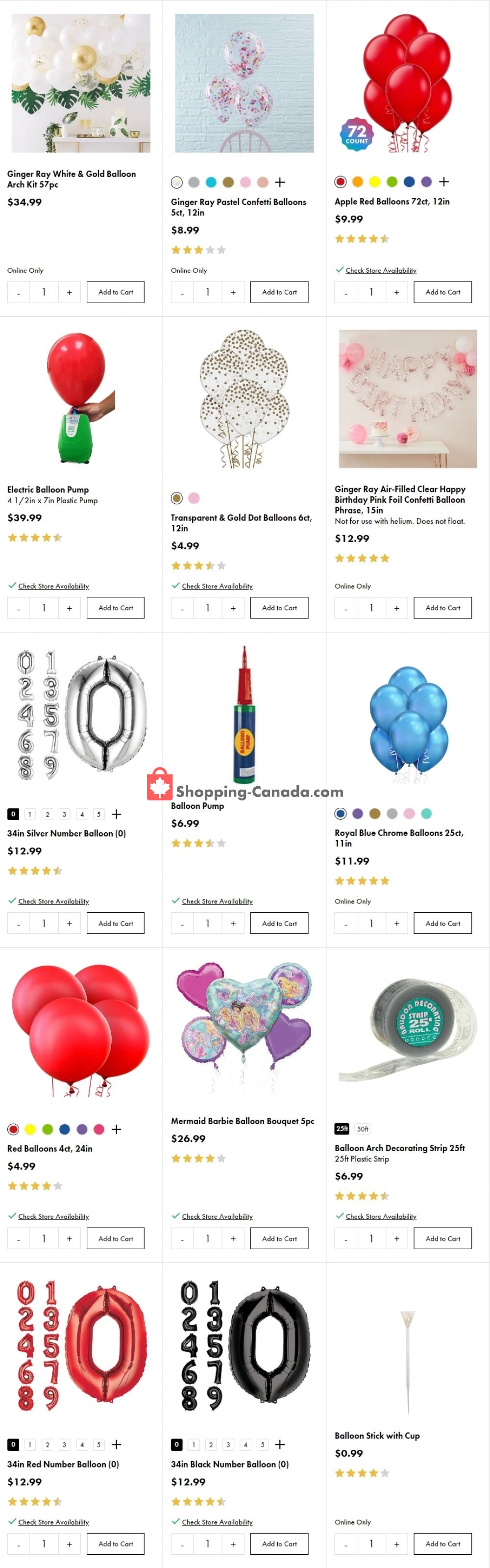 Party City flyer from Monday July 13, 2020 to Sunday July 19, 2020 - page 3