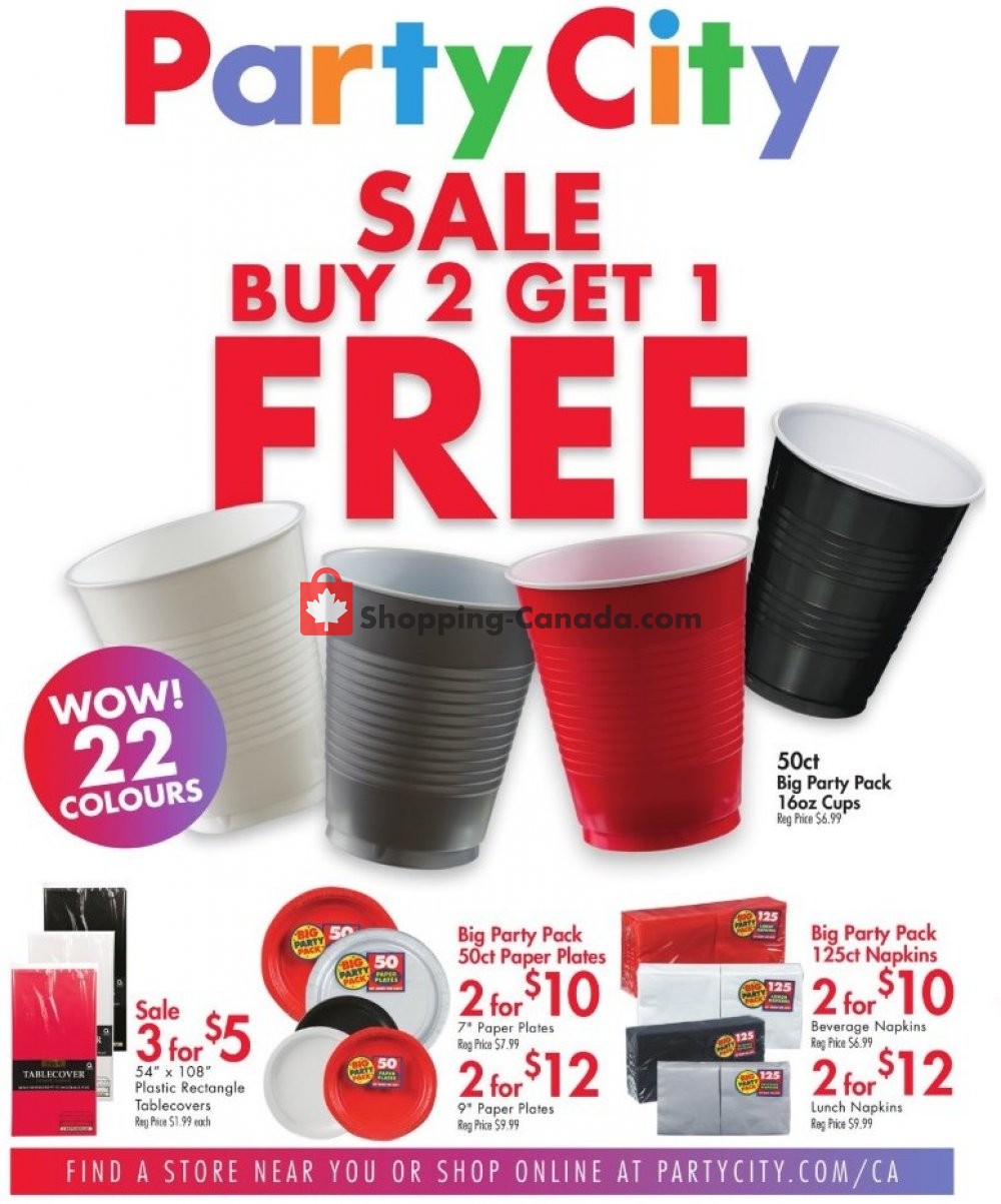 Party City flyer from Tuesday June 25, 2019 to Sunday July 7, 2019 - page 1