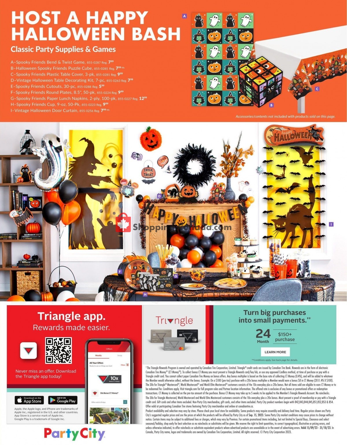 Party City flyer from Friday September 15, 2023 to Tuesday October 31, 2023 - page 18