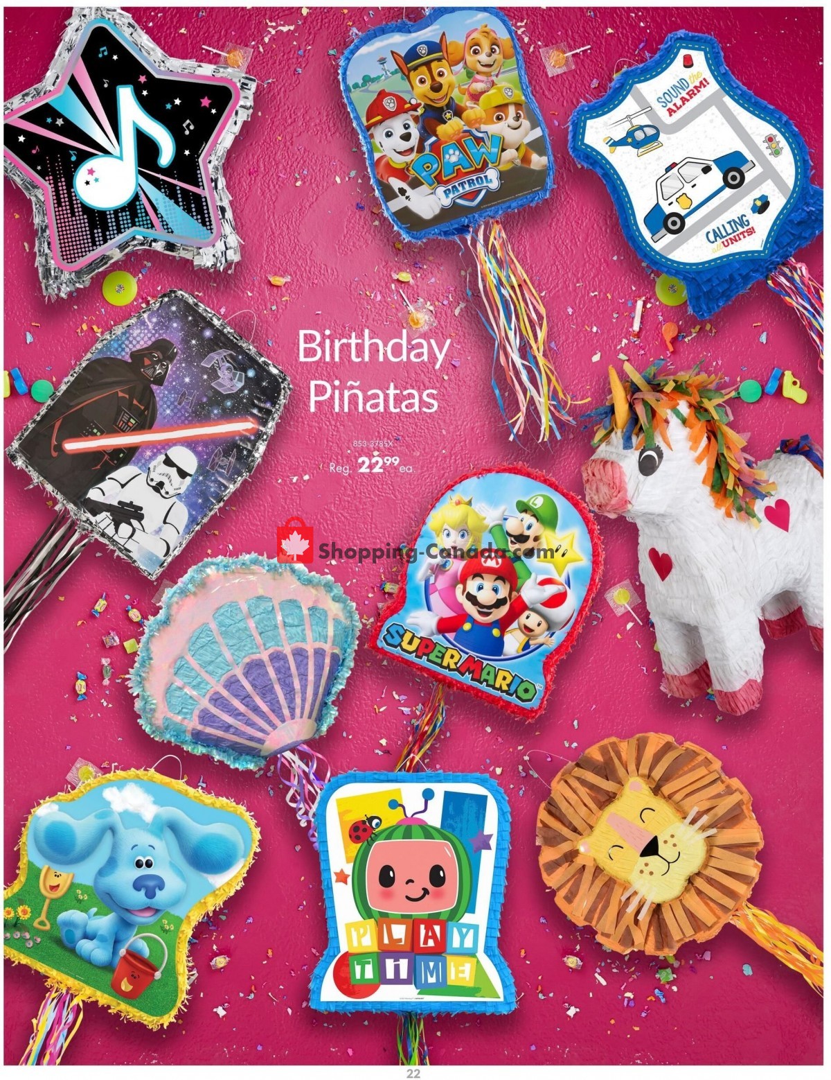Party City flyer from Friday April 15, 2022 to Thursday September 1, 2022 - page 23