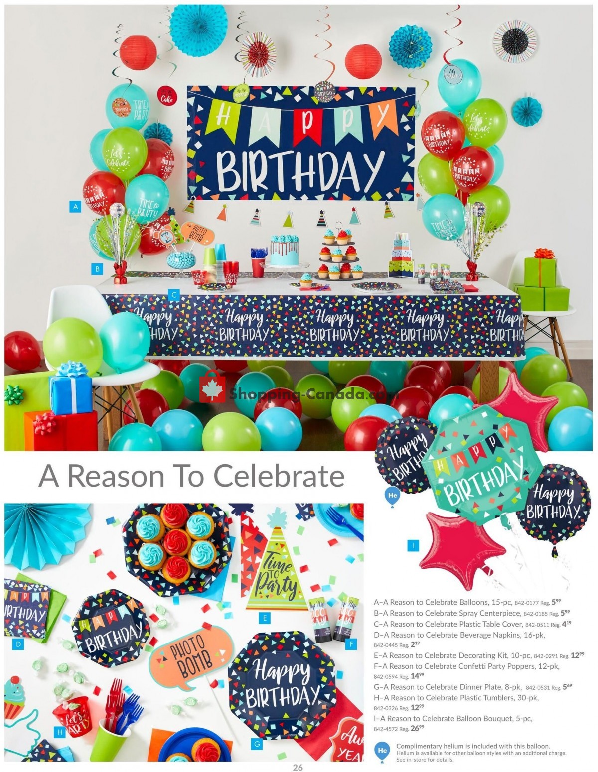 Party City flyer from Friday April 15, 2022 to Thursday September 1, 2022 - page 26