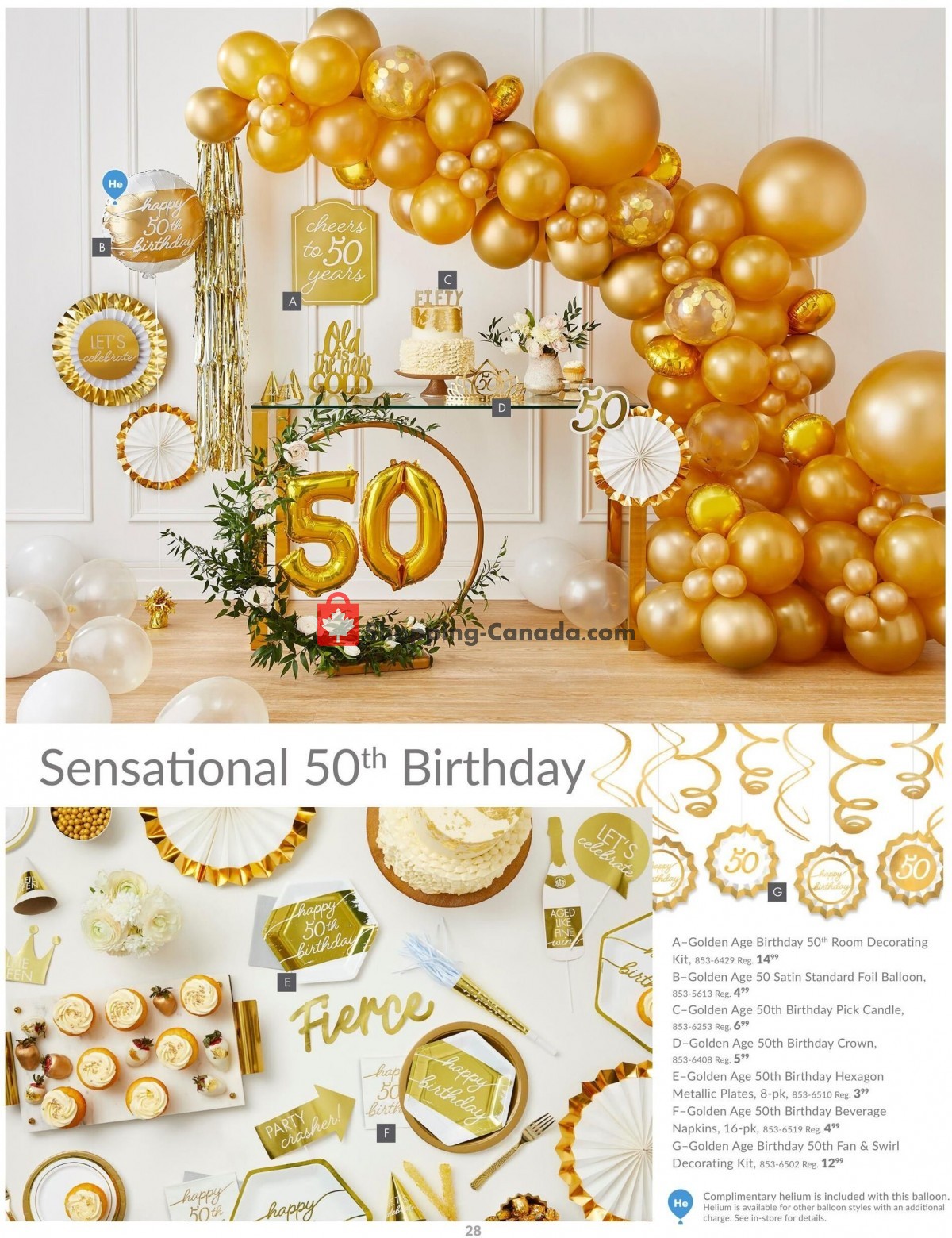 Party City flyer from Friday April 15, 2022 to Thursday September 1, 2022 - page 28