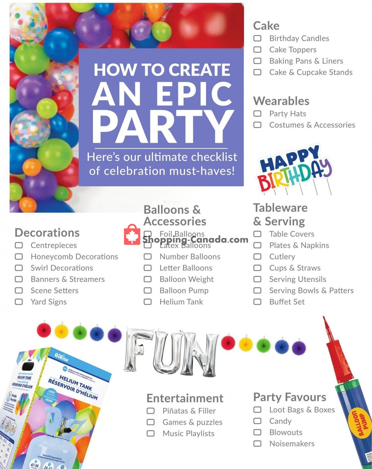 Party City flyer from Friday April 15, 2022 to Thursday September 1, 2022 - page 30