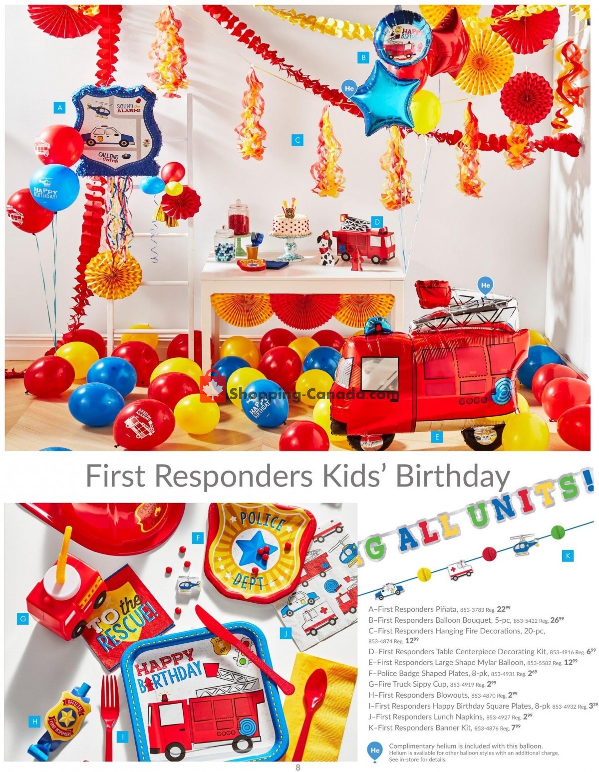 Party City flyer from Friday April 15, 2022 to Thursday September 1, 2022 - page 9