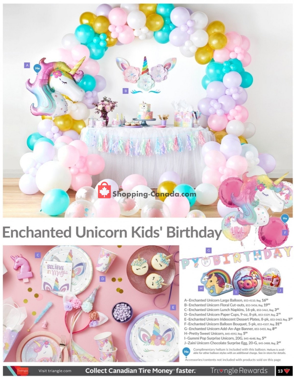 Party City flyer from Friday April 14, 2023 to Thursday August 31, 2023 - page 13