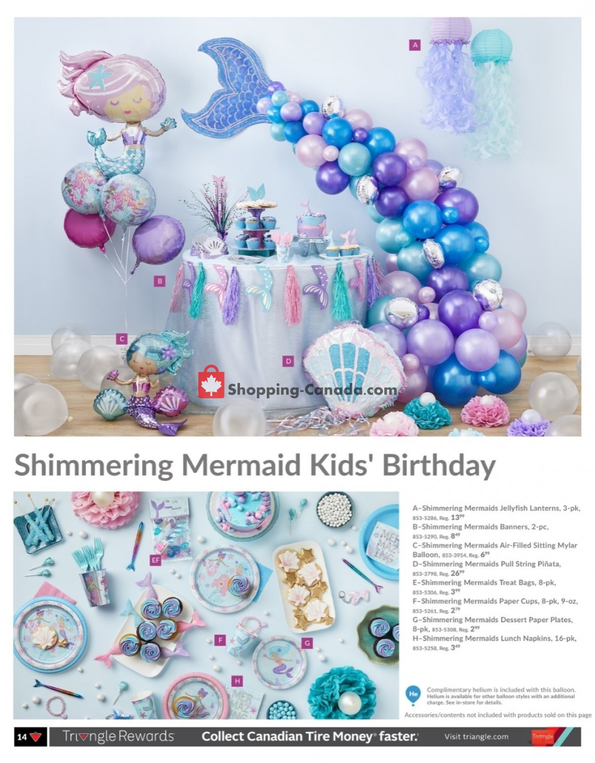 Party City flyer from Friday April 14, 2023 to Thursday August 31, 2023 - page 14