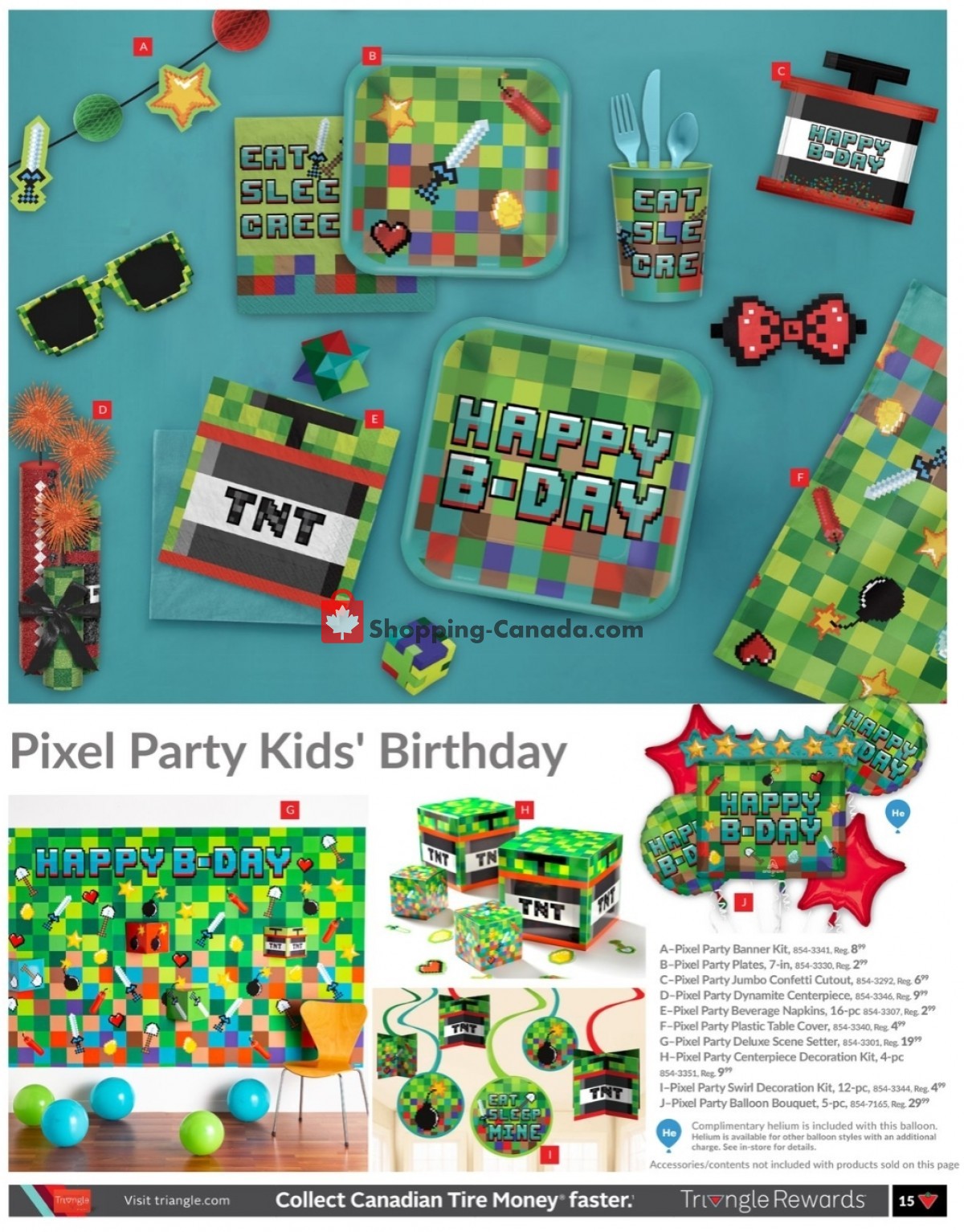 Party City flyer from Friday April 14, 2023 to Thursday August 31, 2023 - page 15