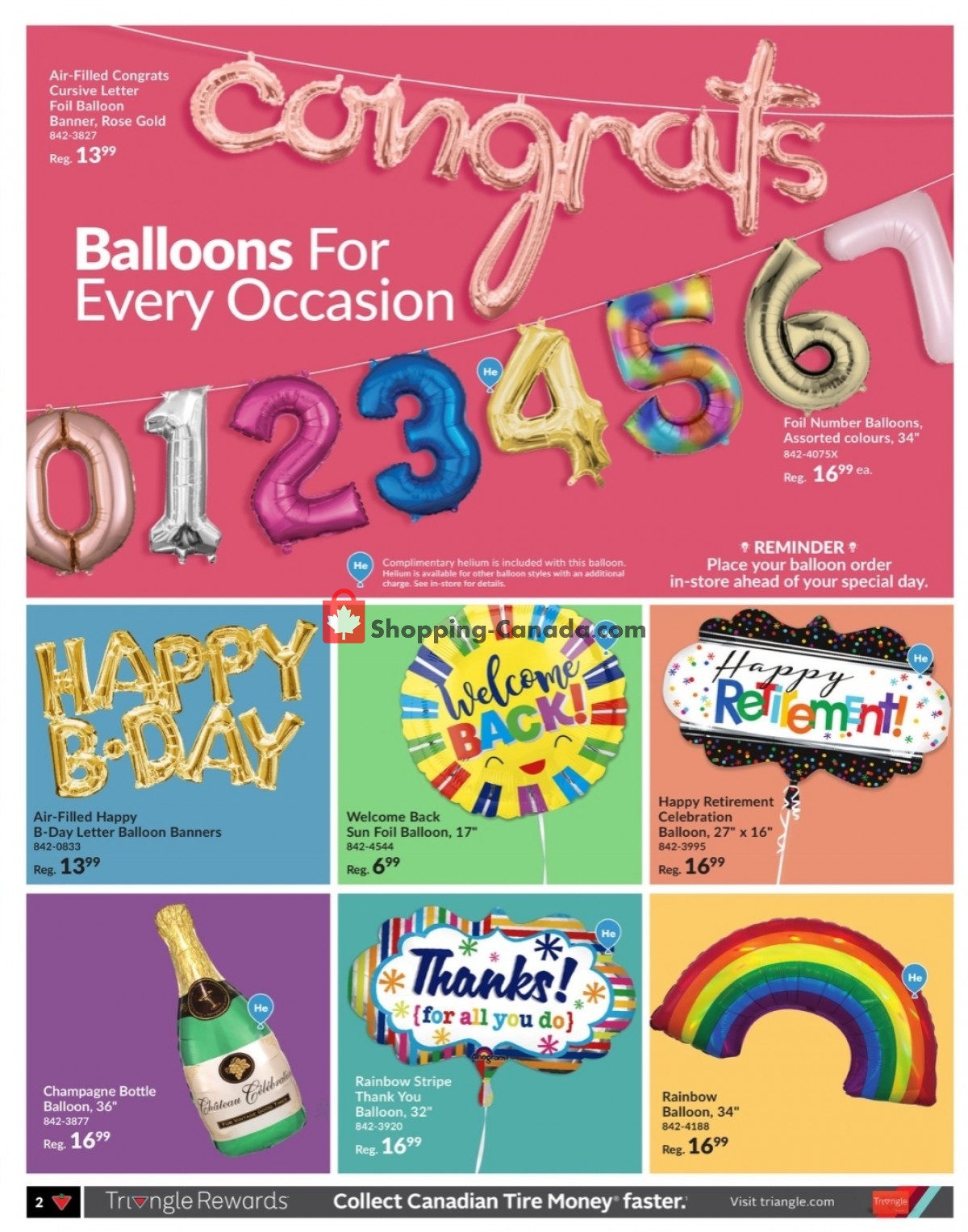Party City flyer from Friday April 14, 2023 to Thursday August 31, 2023 - page 2