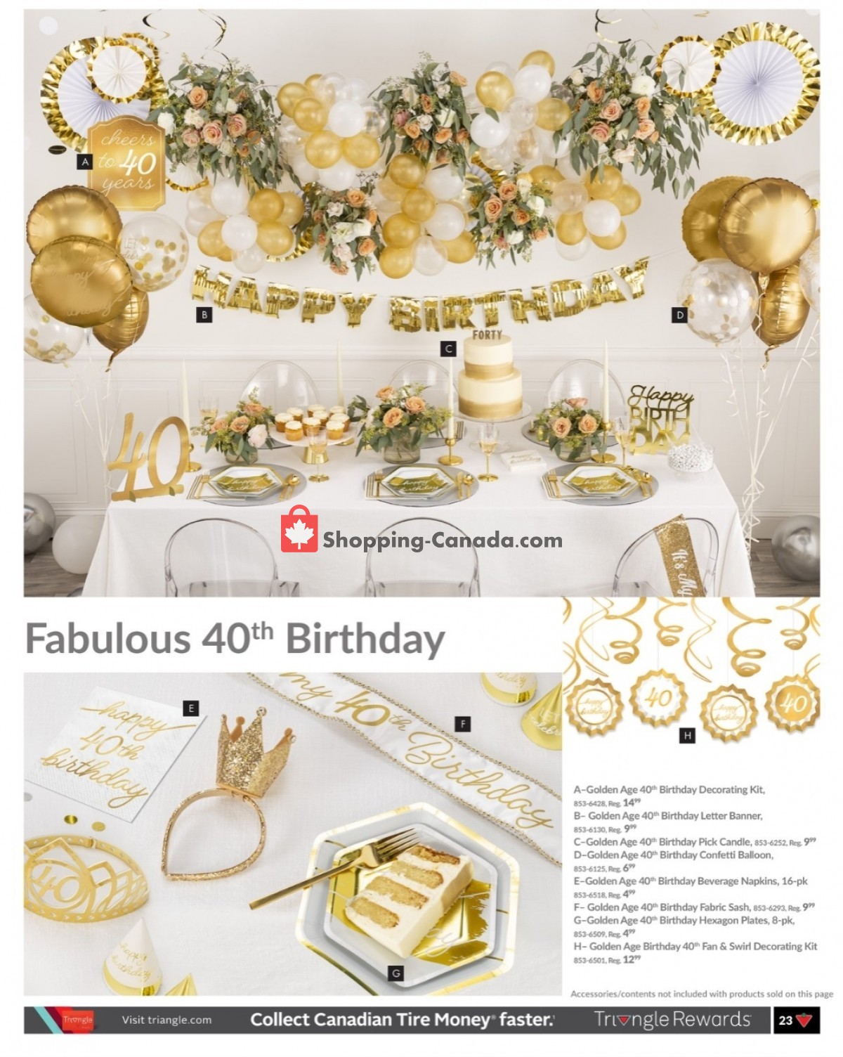 Party City flyer from Friday April 14, 2023 to Thursday August 31, 2023 - page 23