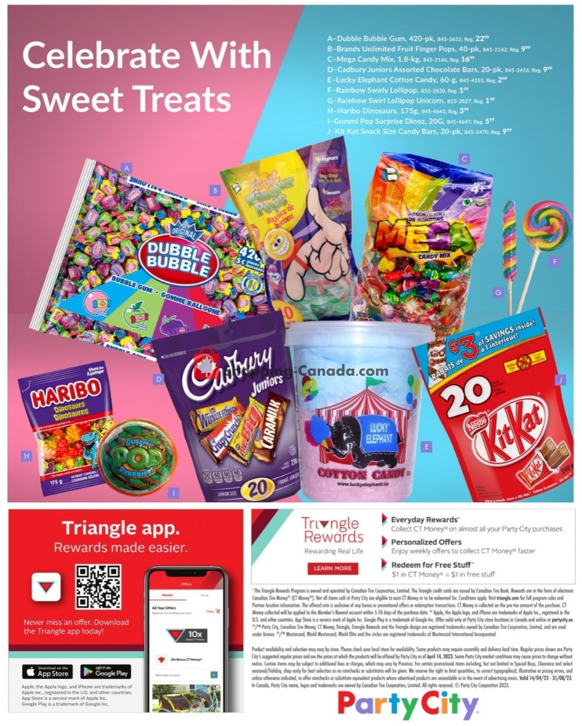Party City flyer from Friday April 14, 2023 to Thursday August 31, 2023 - page 33