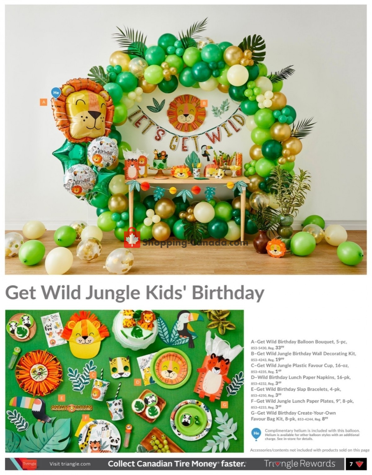 Party City flyer from Friday April 14, 2023 to Thursday August 31, 2023 - page 7