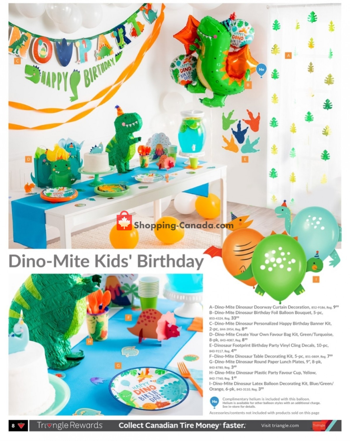 Party City flyer from Friday April 14, 2023 to Thursday August 31, 2023 - page 8