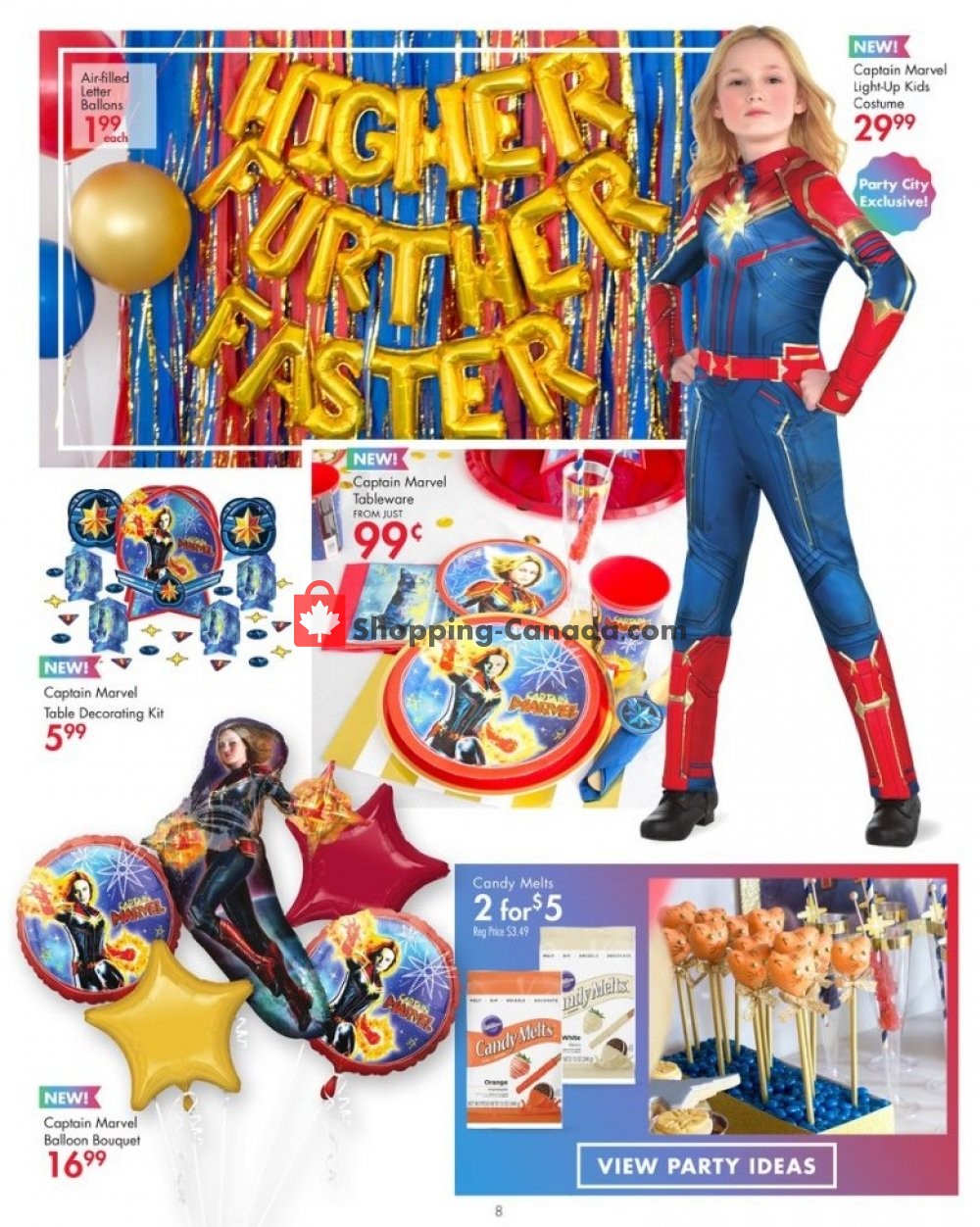 Party City flyer from Friday March 8, 2019 to Sunday March 17, 2019 - page 8