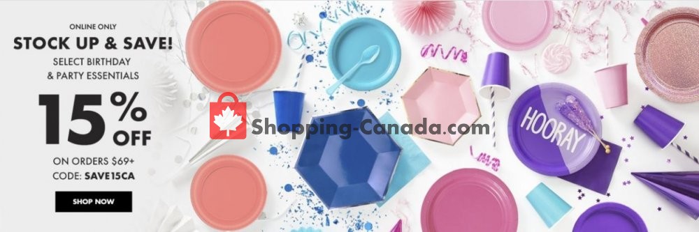 Party City flyer from Tuesday January 8, 2019 to Monday January 14, 2019 - page 1
