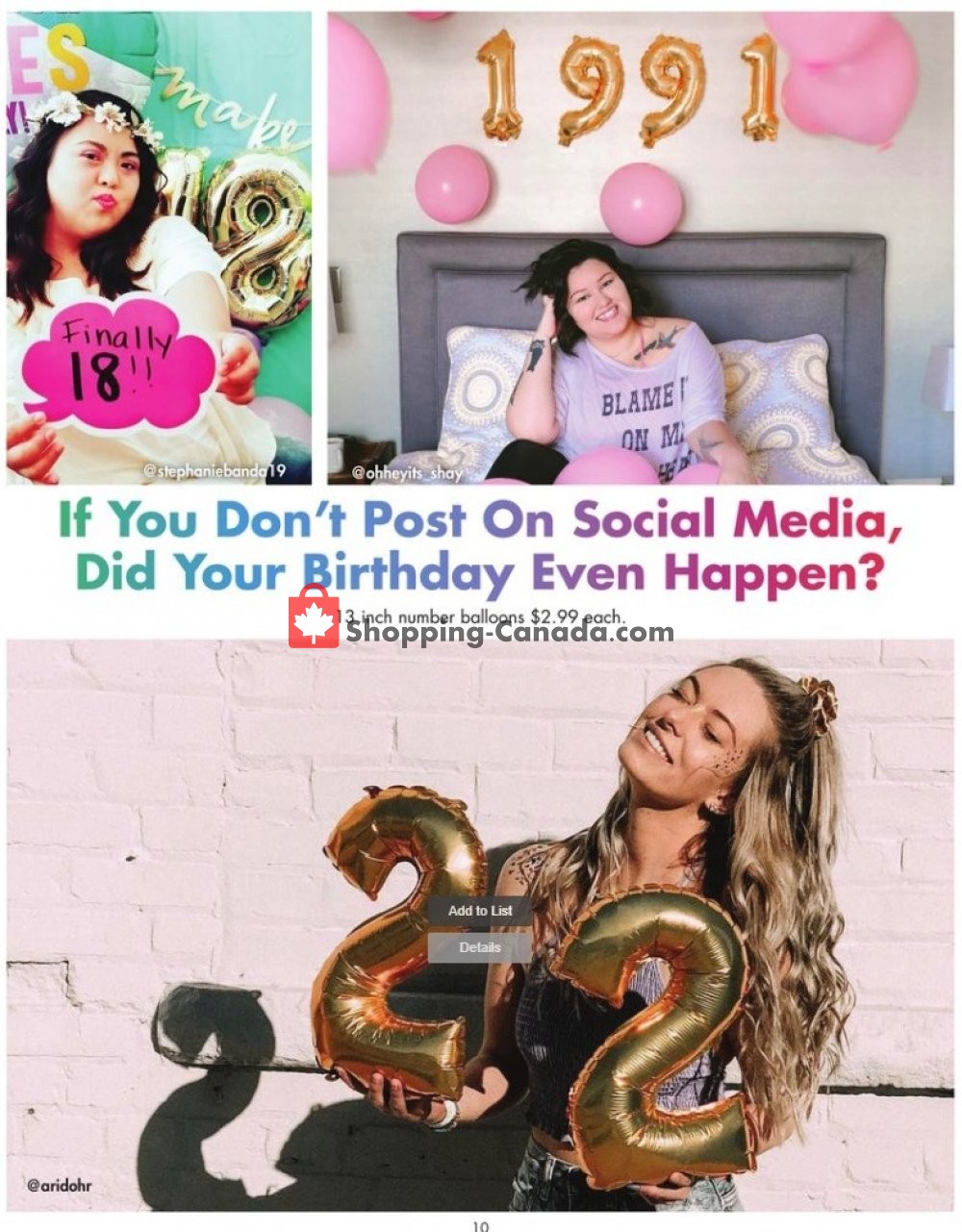 Party City flyer from Saturday January 11, 2020 to Friday January 31, 2020 - page 10