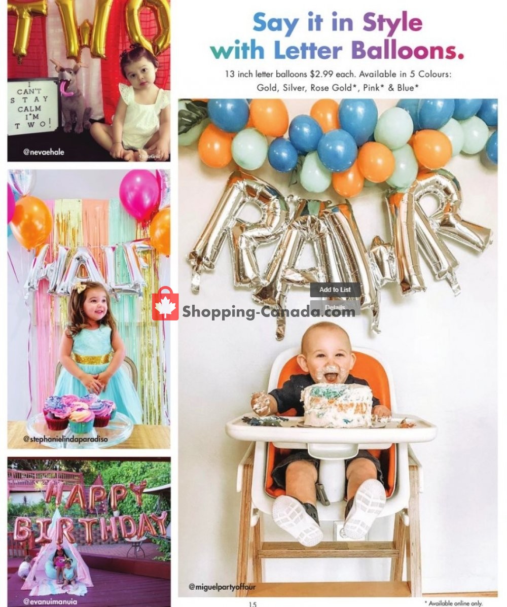 Party City flyer from Saturday January 11, 2020 to Friday January 31, 2020 - page 15