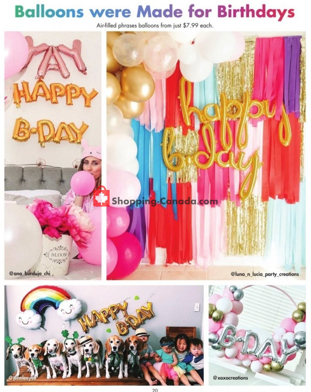 Party City flyer from Saturday January 11, 2020 to Friday January 31, 2020 - page 20