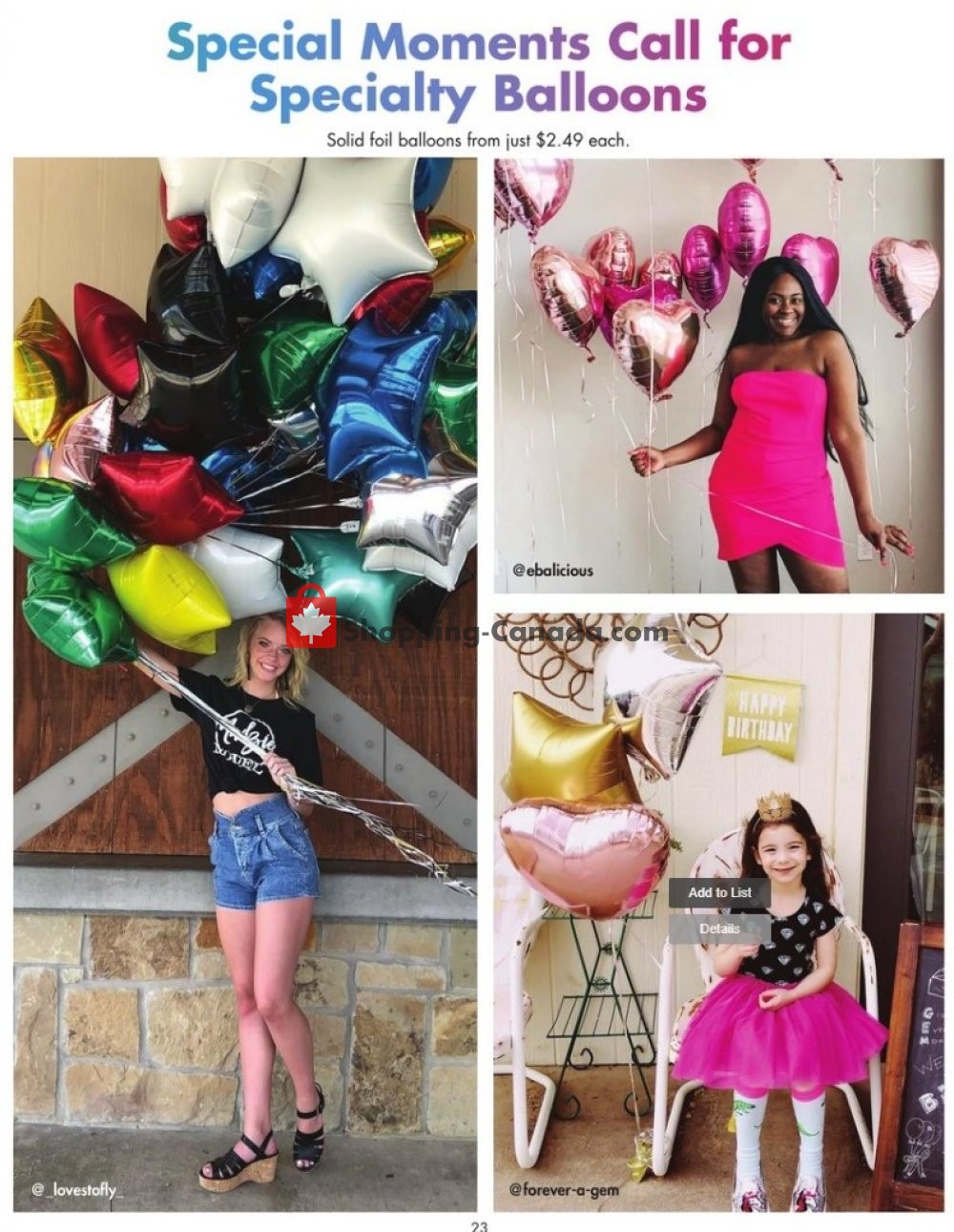 Party City flyer from Saturday January 11, 2020 to Friday January 31, 2020 - page 23