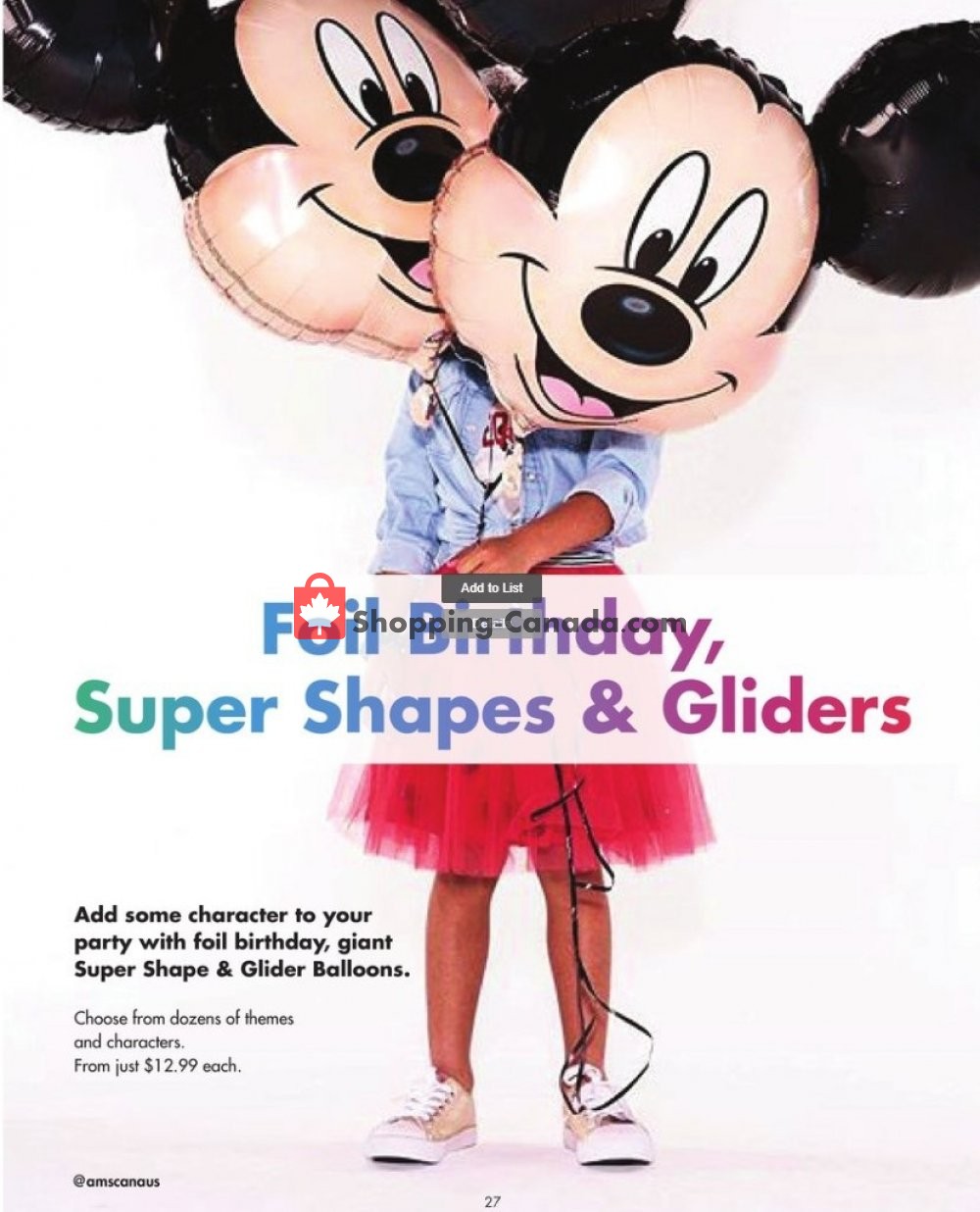 Party City flyer from Saturday January 11, 2020 to Friday January 31, 2020 - page 27