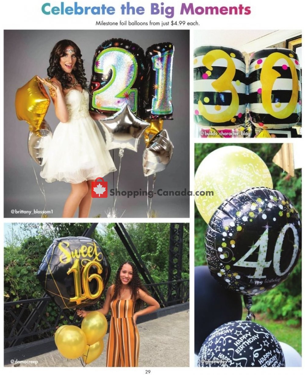 Party City flyer from Saturday January 11, 2020 to Friday January 31, 2020 - page 29